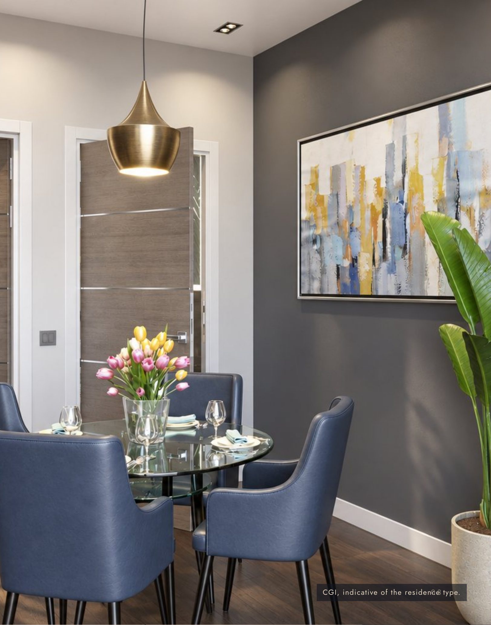Townhouse dining, CGI